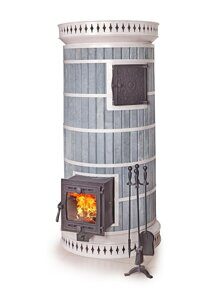 КДМ РУССКАЯ БАНЯ С ЗАКРЫТОЙ КАМЕНКОЙ в Талькохлорите облицовке